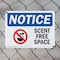 Signmission Scent Free Space, 14 in W x Rectangle, Plastic OS-2PACK-NS-P-1014-L-18249 - alternate 7